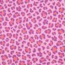 Muslin/Dubbel-krinkelväv färgglatt leopardmönster | Poppy Fabrics – pastellviolett/rödlila,  thumbnail number 1