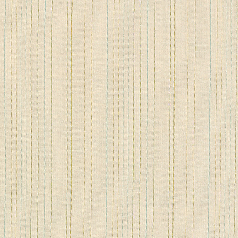 Linne-bomullskvalitet Glitterränder – beige, image number 1