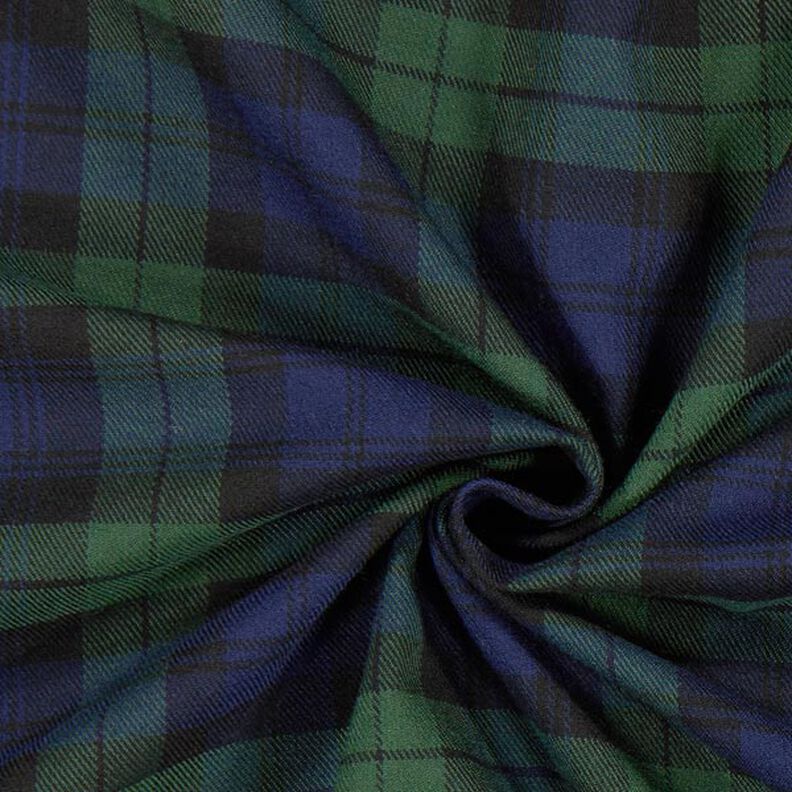 Skotskrutig stretch – navy/grön,  image number 2