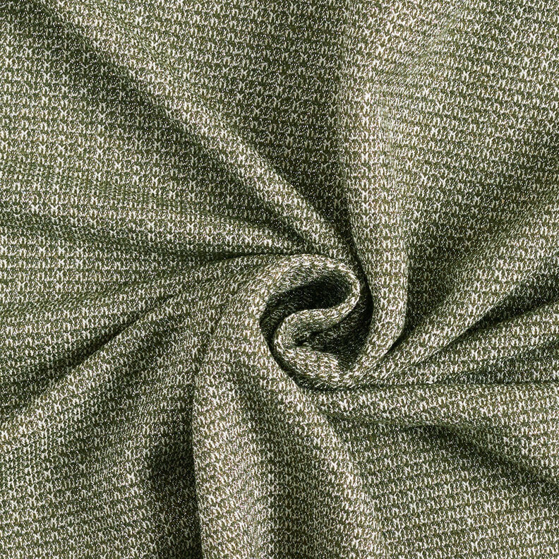 fransk frotté glitter – khaki,  image number 4