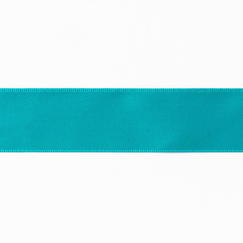 Satinband [25 mm] – aquablått,  image number 1