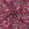 LENZING™ ECOVERO™ viskostyg  Colorful Garden Digitaltryck | Nerida Hansen – plommon/chiliröd,  thumbnail number 3