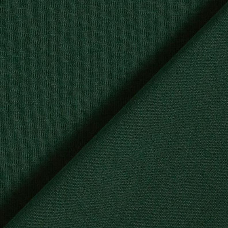 GOTS Bomullsjersey | Tula – mörkgrön,  image number 3