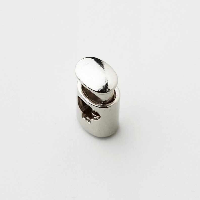 Snörstopp Metall [Öppning: 4 mm] – silvermetallic,  image number 2