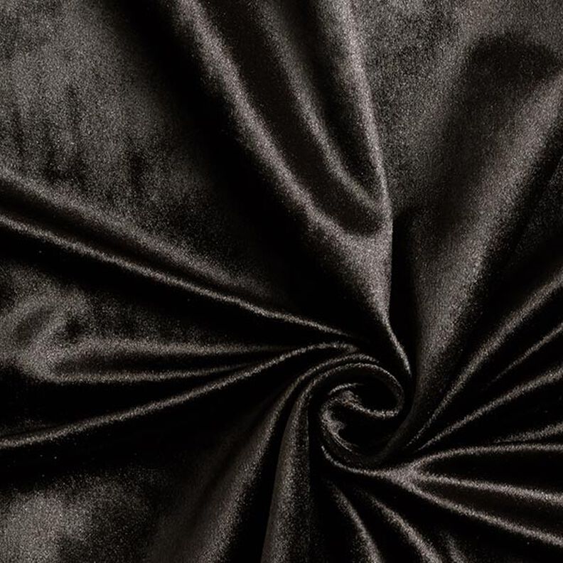 Dekorationstyg Sammet – svart,  image number 1