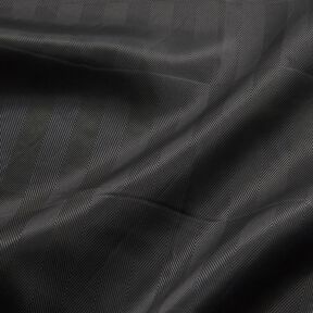 Fodertyg Jacquard fiskbensmönster – svart, 