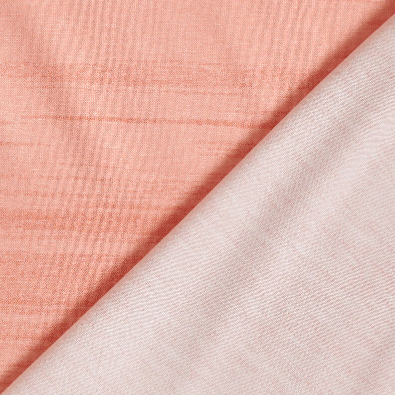 Viskosjersey färggradient längsgående ränder – mörkröd/apricot,  image number 6