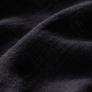 Bomullstyg linne optik – svart, 