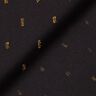 Viskostyg glitterdroppar – svart,  thumbnail number 5