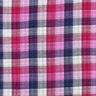 Muslin/Dubbel-krinkelväv Rutigt Dubbelsidigt | Poppy Fabrics – lila/marinblått,  thumbnail number 1