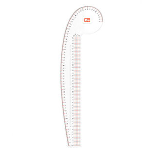 Kurvlinjal 40 x 65 cm – transparent | Prym, 