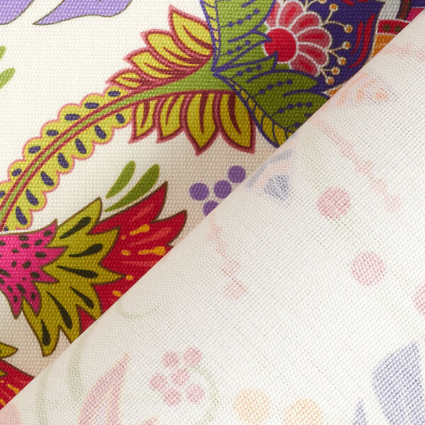 Outdoortyg Canvas Flora och fauna – rött,  image number 4