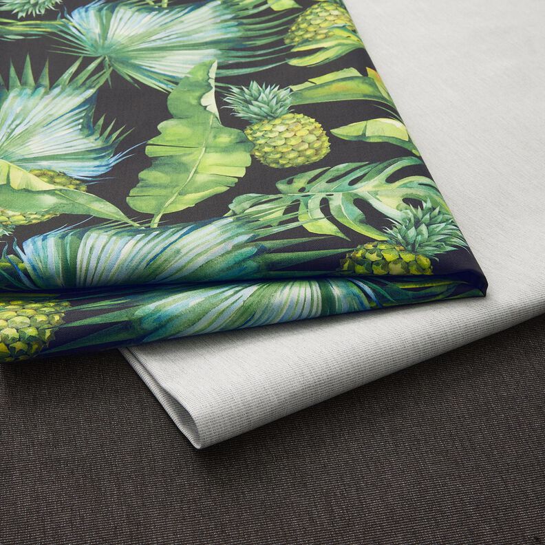 Outdoortyg Canvas Fin struktur – svart, image number 4
