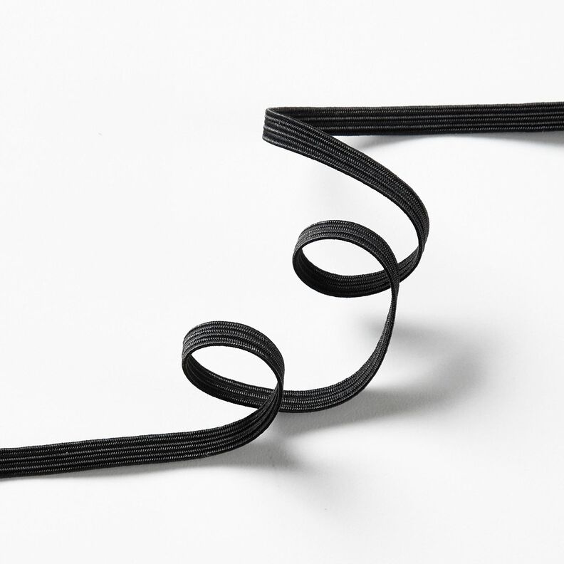Gummiband [10 m | 5 mm] – svart,  image number 2