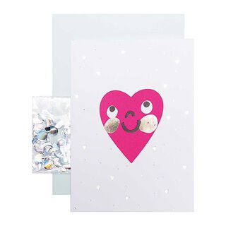 DIY CARD HELLO BABY HJÄRTA | RICO DESIGN, 