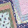 Bomullspoplin Peppa hjärtan Licenstyg | ABC Ltd – pastellviolett,  thumbnail number 5