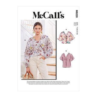Blus, McCall´s 8220 | 32-40, 