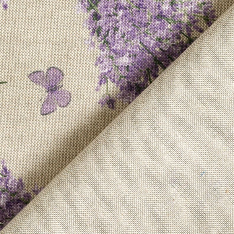 Behandlad bomull lavendelbukett – natur/lavender,  image number 5