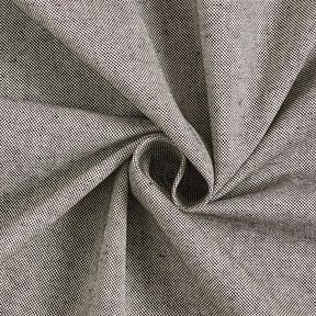 Dekorationstyg halvpanama chambray återvunnet – svart/vit, 