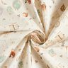 Bomullspoplin liten utforskare Digitaltryck – elfenbensvit,  thumbnail number 3