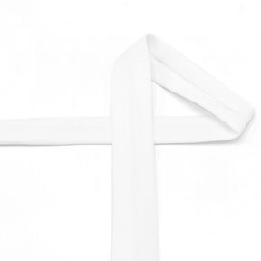 Snedslå Bomullsjersey [20 mm] – vit, 