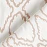 Bomullstyg serpentinlinjer – beige/mörkbeige,  thumbnail number 5