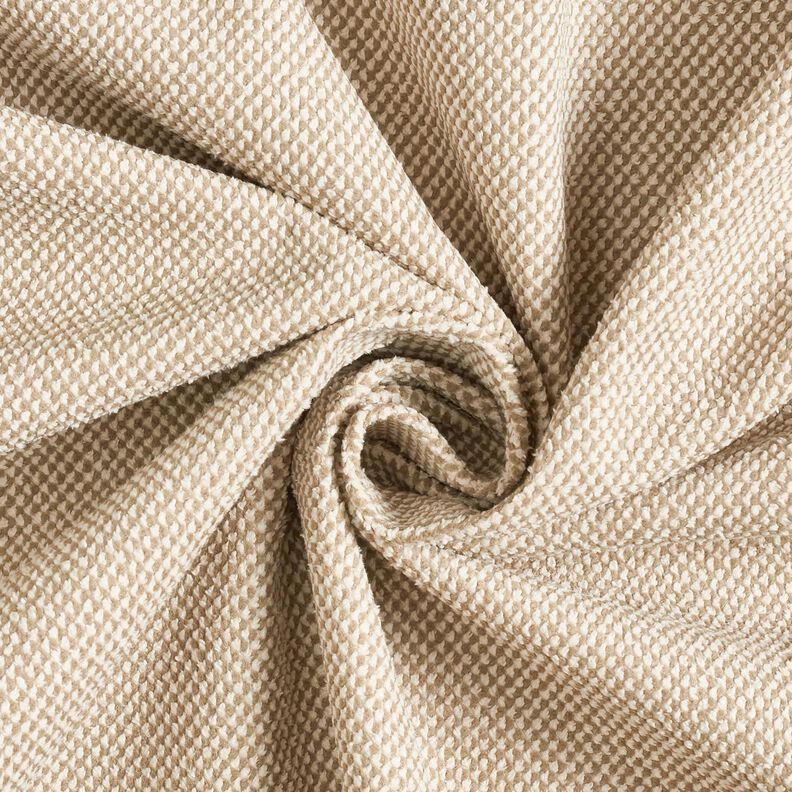 Stoppningstyg Melange mjukt – mörkbeige,  image number 1