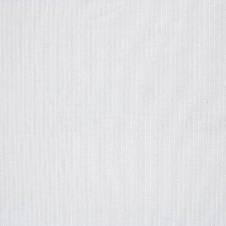 supermjuk ribbstickad enfärgad – vit,  image number 1