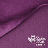 Plysch SHORTY [1 m x 0,75 m | lugg: 1,5 mm]  - aubergine | Kullaloo,  thumbnail number 3