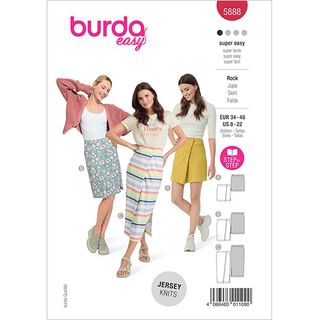Kjol  | Burda 5888 | 34-48, 