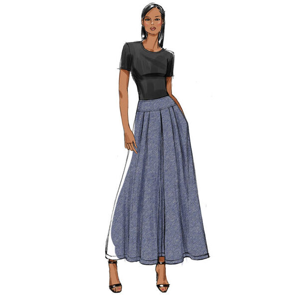 Kjol, Vogue 9090 | 34 - 50, image number 4