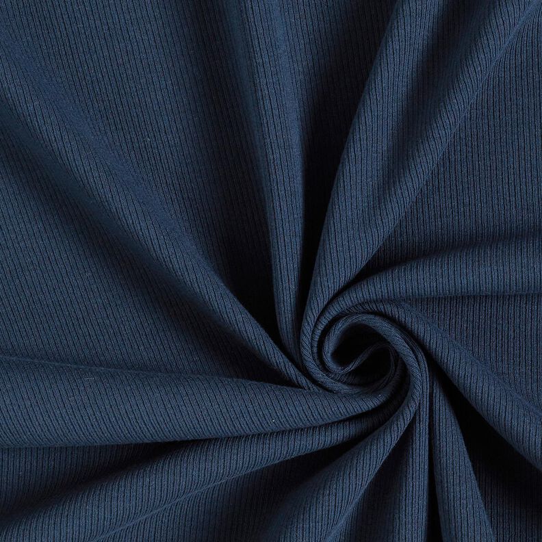 Ribbad jersey fint 2-1-1-1 revbensm&ouml;nster &ndash; nattbl&aring;,  image number 1