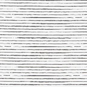 Bomullsjersey Klotter-ränder – yllevit, 