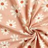 Bomullsblandning Jersey småblommor – ljus gammelrosa,  thumbnail number 3