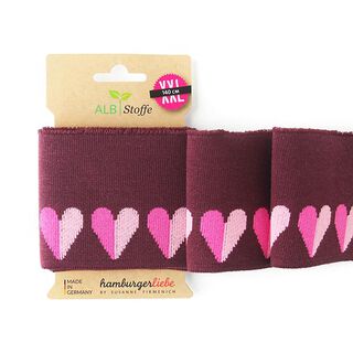 GOTS Ekologiska stickade muddar CUFF ME ICON [140 cm | 8 cm] | Albstoffe | Hamburger Liebe, 