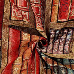 Jacquard Gobeläng Bokhylla – brun, 