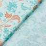 Viskos Voile paisley blommor kantdesign – blå,  thumbnail number 4