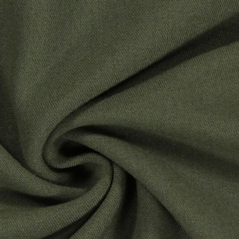 Bi-stretch gabardin – oliv,  image number 2