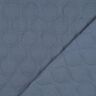 Quiltat tyg Muslin Vågor – blågrått,  thumbnail number 4