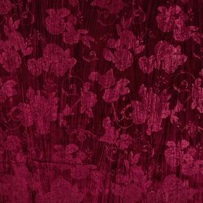 krossad sammet krysantemum – bordeauxröd, 