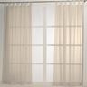 Dekorationstyg Voile Lurex – natur/silver,  thumbnail number 6