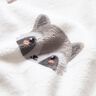 Mysfleece Söta tvättbjörnar – elfenbensvit/mörkgrå,  thumbnail number 5