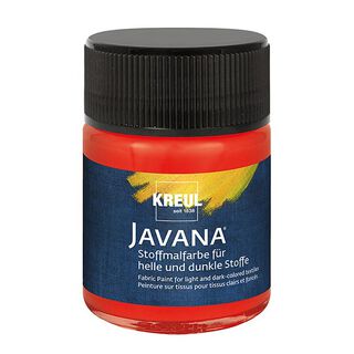 Javana Tygfärg för ljusa och mörka tyger [50ml] | Kreul – rött, 