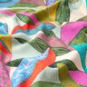 Dekorationstyg Halvpanama tropiska blad – brandgul/mörkgrön,  thumbnail number 2