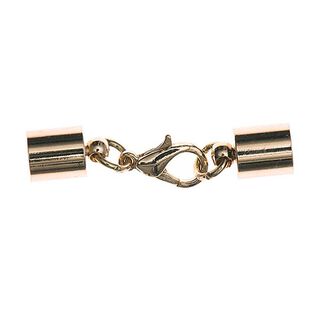 Karbinhake med hylsor [7 mm], Jewellery Made by Me | Rico Design - guld, 