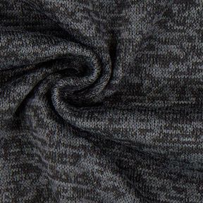 Stickad fleece 8 – antracit, 