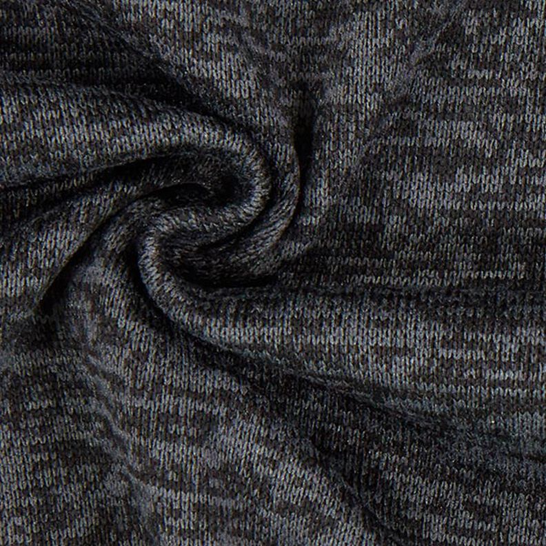 Stickad fleece 8 – antracit,  image number 2