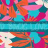 Viskos Voile stora blommor kantdesign Panel – petrol,  thumbnail number 5