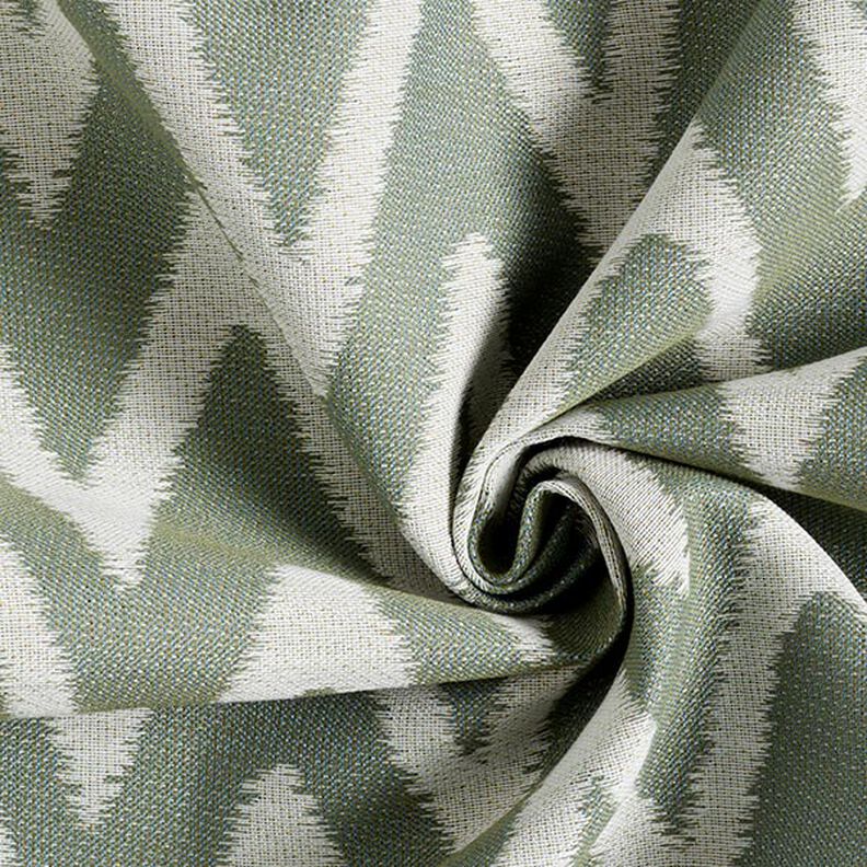 Outdoortyg jacquard Ikatmönster – vass,  image number 3