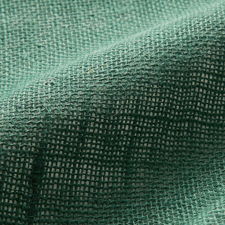 Dekorationstyg Jute Enfärgat 150 cm – grangrön,  image number 3